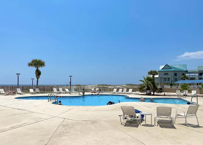 Plantation Dunes Unit 5615-beachfront Luxury- Kiva Dunes Golf-onsite Sports Bar Apartment